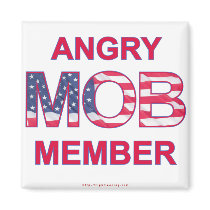 Angry Mob Member magnets