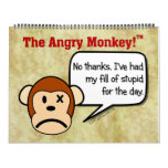 Angry Monkey Customizable Dates "Make Your Own" Calendars