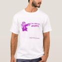 Angry Monkey Purple t-shirts