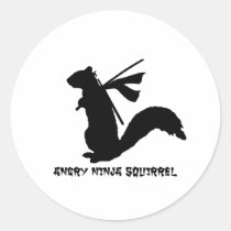 Angry Ninja Squirrel Collection stickers