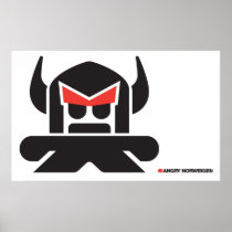 Angry Norweigen Posters