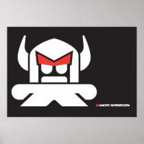 Angry Norweigen Posters