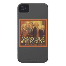 Angry Old White Guys...Like the Founding Fathers iPhone 4 Cases