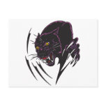 Angry Panther Postcard