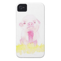 angry pig Case-Mate iPhone 4 cases