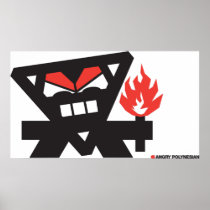 Angry Polynesian Posters