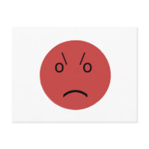Angry postcards