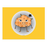 Angry potato post card