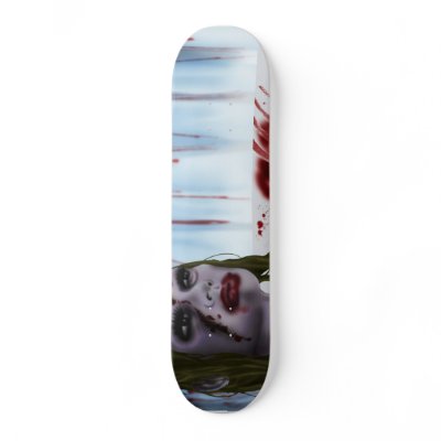angry princess skate board by HorrorCouture