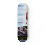 angry princess skate board