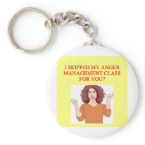 angry psychology joke keychains