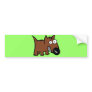 Angry Puppy Bumper Stickers