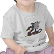 Angry Rainbow Dragon t-shirts