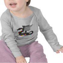 Angry Rainbow Dragon t-shirts
