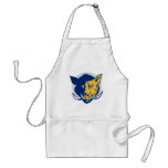 angry razorback wild pig hog boar head aprons
