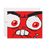 Angry Red Rage Face Announcement