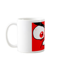 Angry Red Rage Face mugs