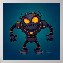 Angry Robot Print
