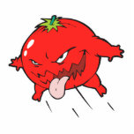 angry rotten tomato cartoon character photo cutouts