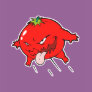 angry rotten tomato cartoon character
