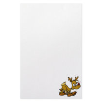 angry rudolph custom stationery