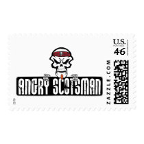 Angry-Scotsman Skull Stamps