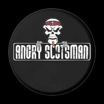 Angry-Scotsman Skull magnets