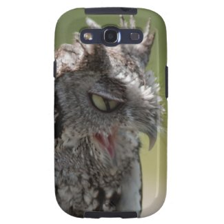 Angry Screech Owl Samsung Galaxy S3 case