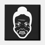 Angry Senior Fridge Magnet