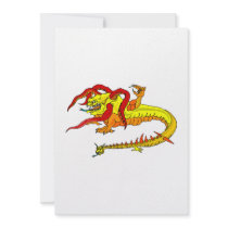 Angry Serpent Monster Custom Invite