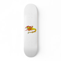 Angry Serpent Monster Skate Board
