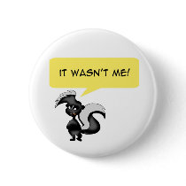 Angry skunk buttons by jsoh Angry skunk buttons