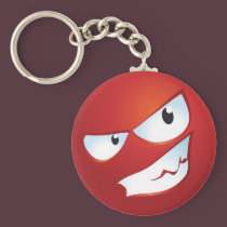 Angry Smile keychains