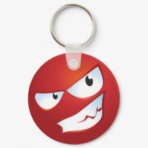 Angry Smile keychains