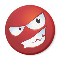 Angry Smile magnets