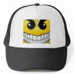 angry smily face hats