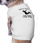 Angry Squirrel Logo Dog T-shirt