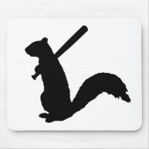 Angry Squirrel Logo Mouse Pad. mousepads by Softproduct Angry Squirrel Logo Mouse Pad. mousepads