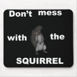 Angry Squirrel Mousepad