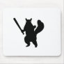 Angry squirrel says; "Bring It." Mousepad