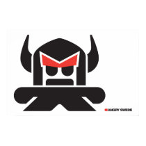 Angry Swede - Black posters by angryassociates Angry Swede - Black posters