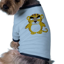 Angry Tiger Dog T-shirt