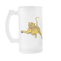 Angry Tiger Coffee Mug
