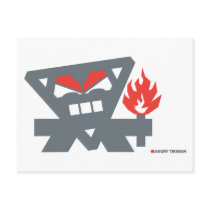 Angry Tikiman Post Cards