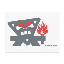 Angry tikiman post cards