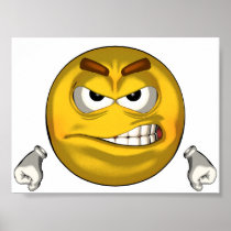 Angry - toon poster