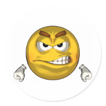 Angry - toon stickers by AllSmiley Angry - toon stickers