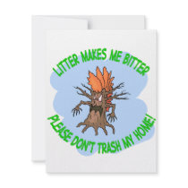 angry tree invitations