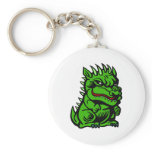 Angry Troll Dragon Keychains