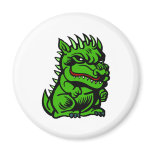 Angry Troll Dragon Magnet
